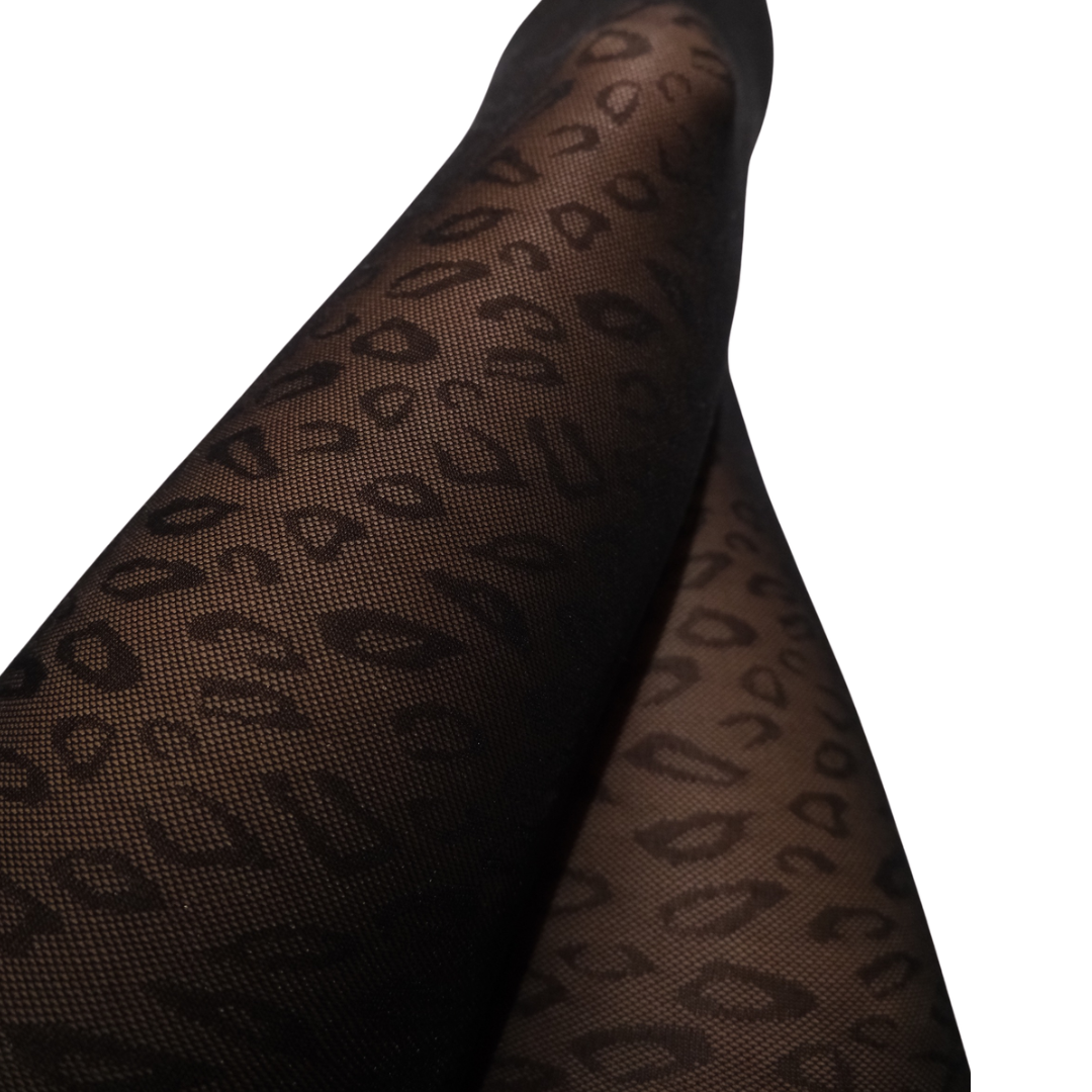 Leopard tights