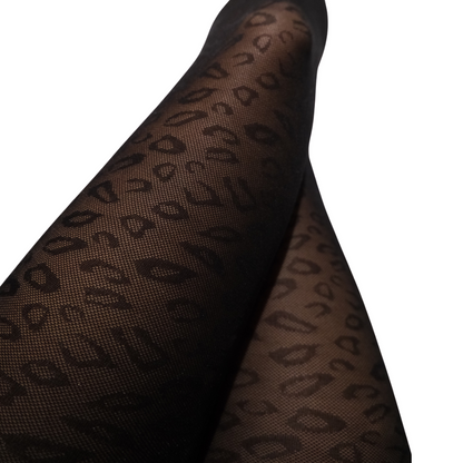 Leopard tights